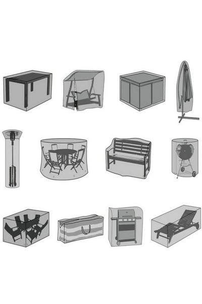 SCB012  Customized outdoor large doll dust cover customized outdoor furniture dust cover umbrella desk chair rain proof sunshade ash sunscreen sofa cover customized equipment waterproof cloth 45 degree